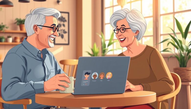 senior dating apps without swipe culture